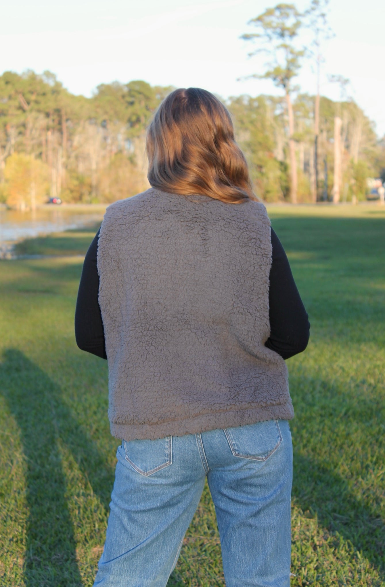 Sherpa Vest - Grey image 1