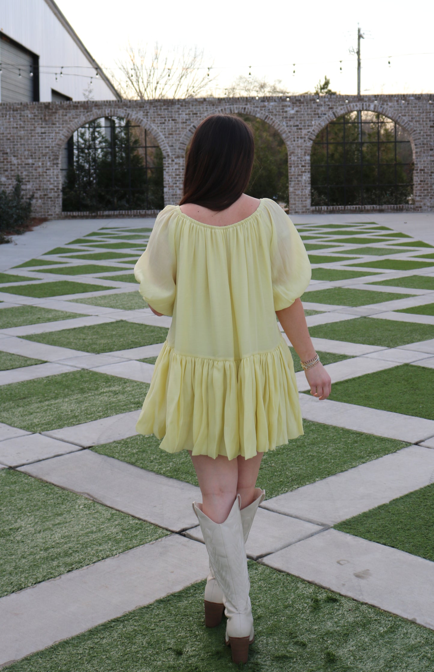 Bubble Hem Dress image 1