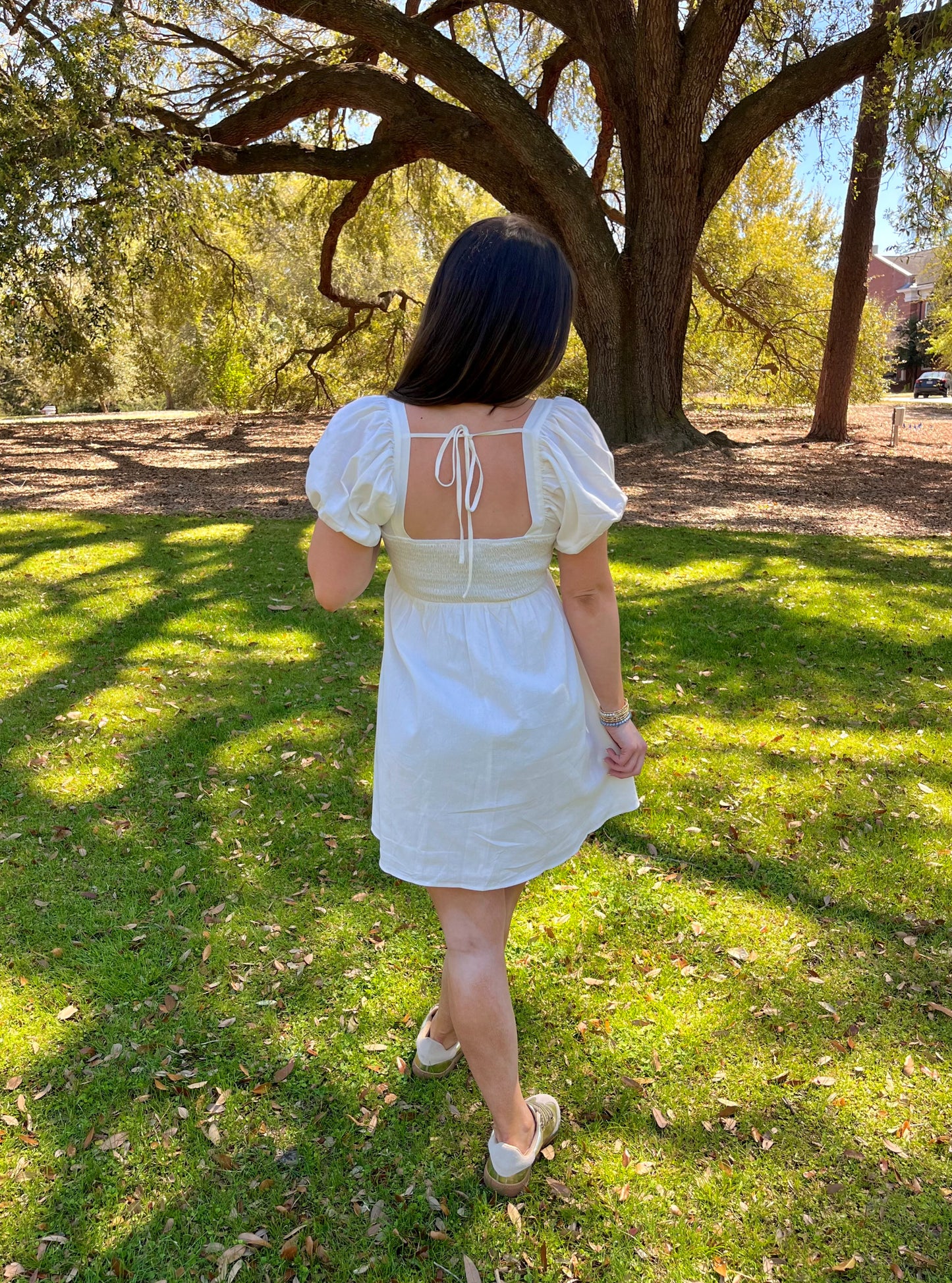 Cross Detail Dress image 1