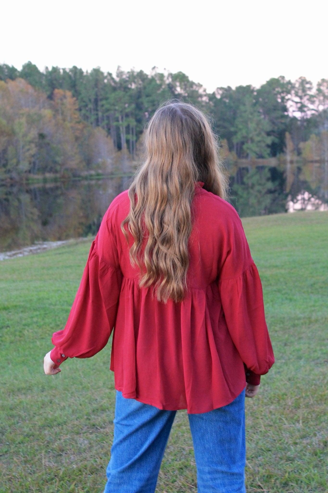 Flowy Tie Blouse image 1