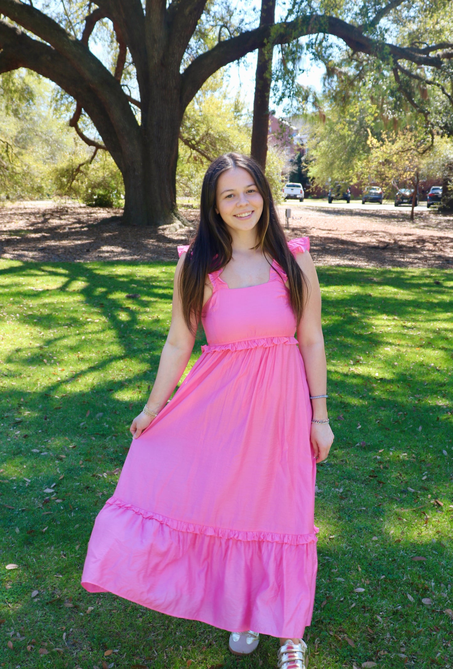 Pink Midi Dress image 1