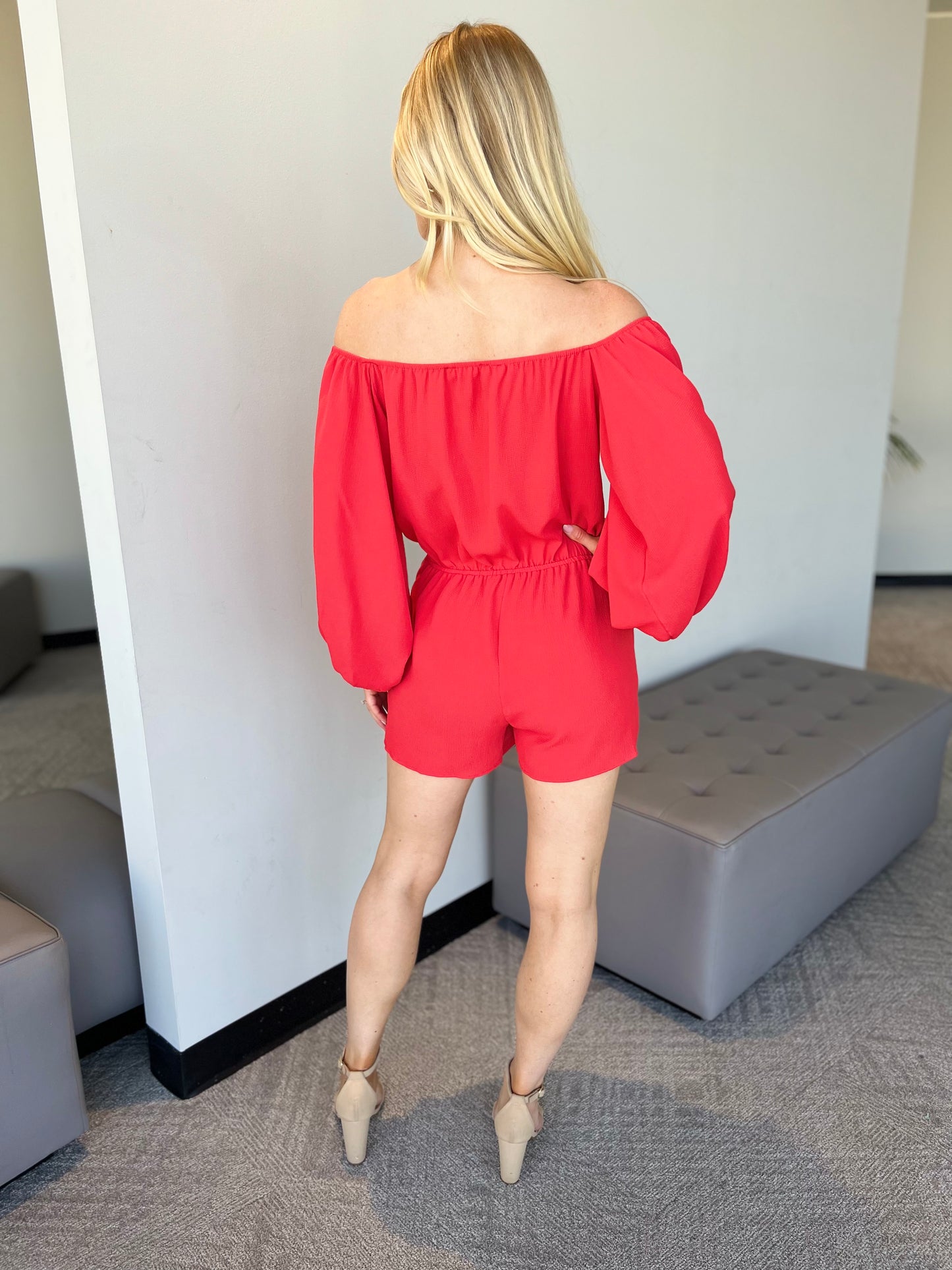 Red Romper image 1