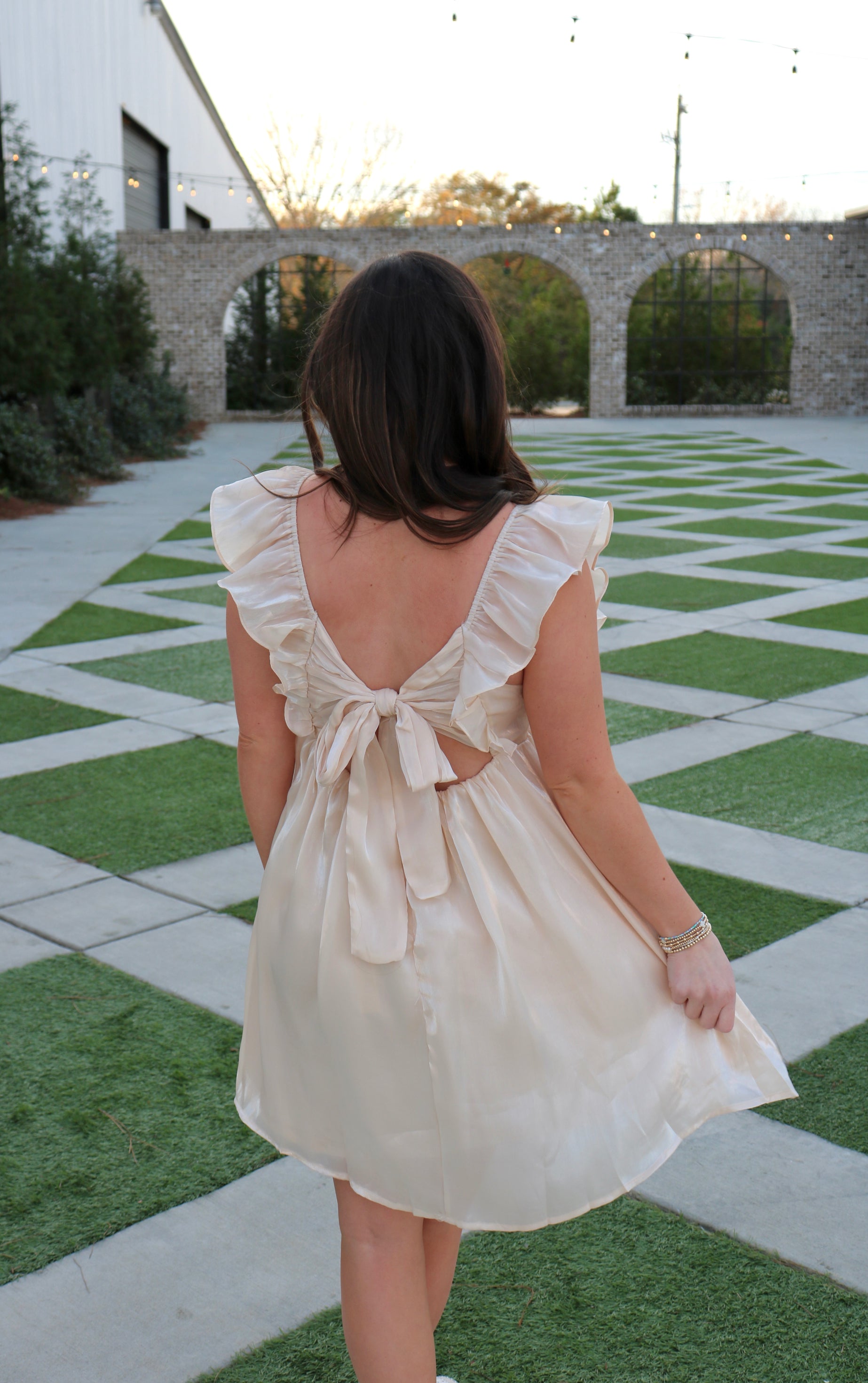 Ivory Mini Dress image 1