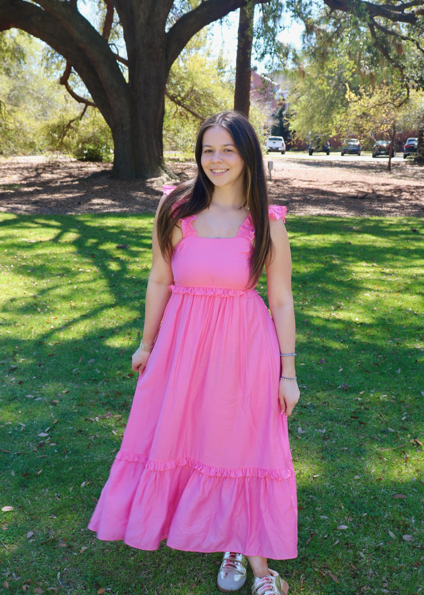 Pink Midi Dress image 0
