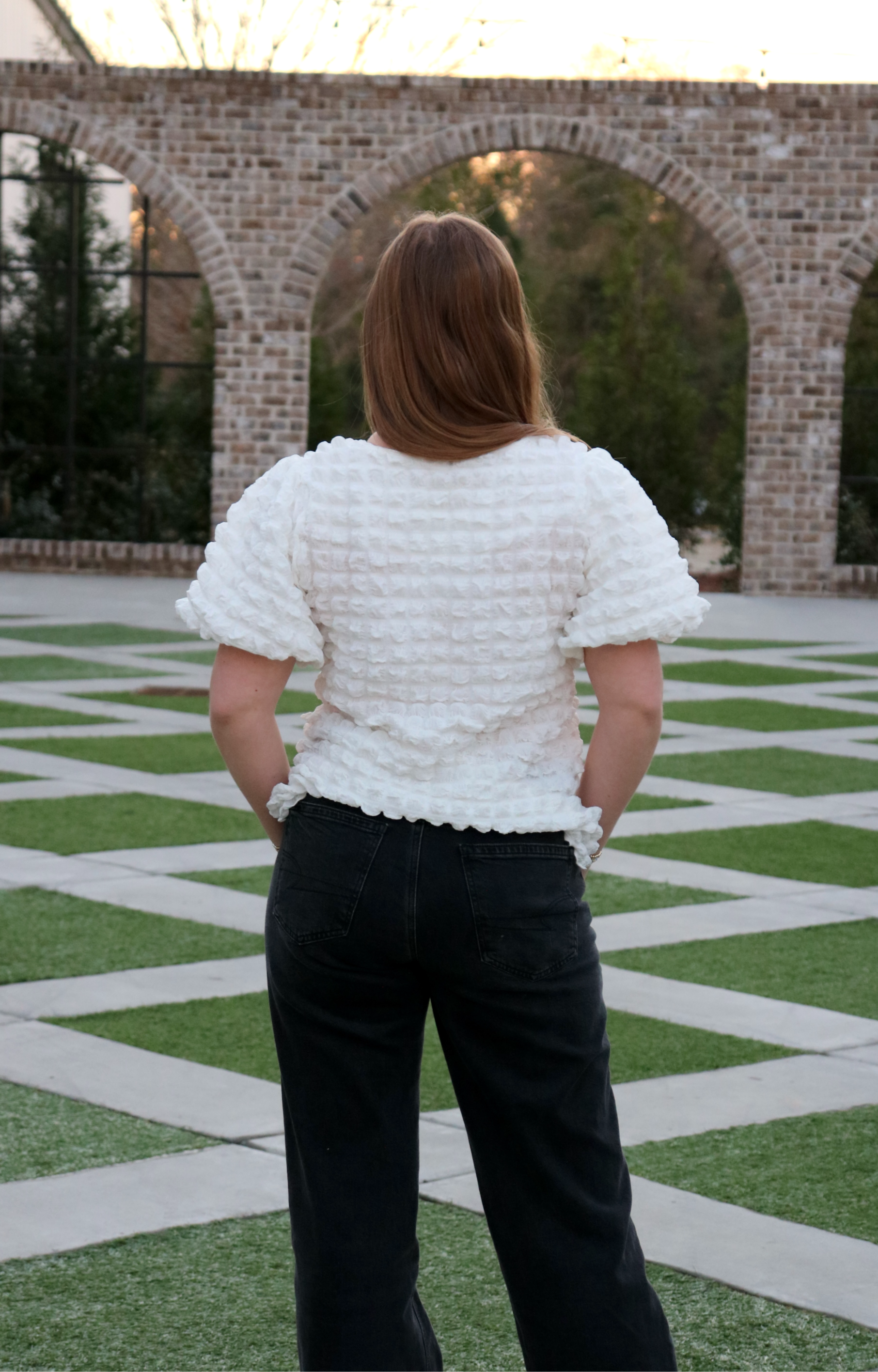 Bubble Textured Top image 2