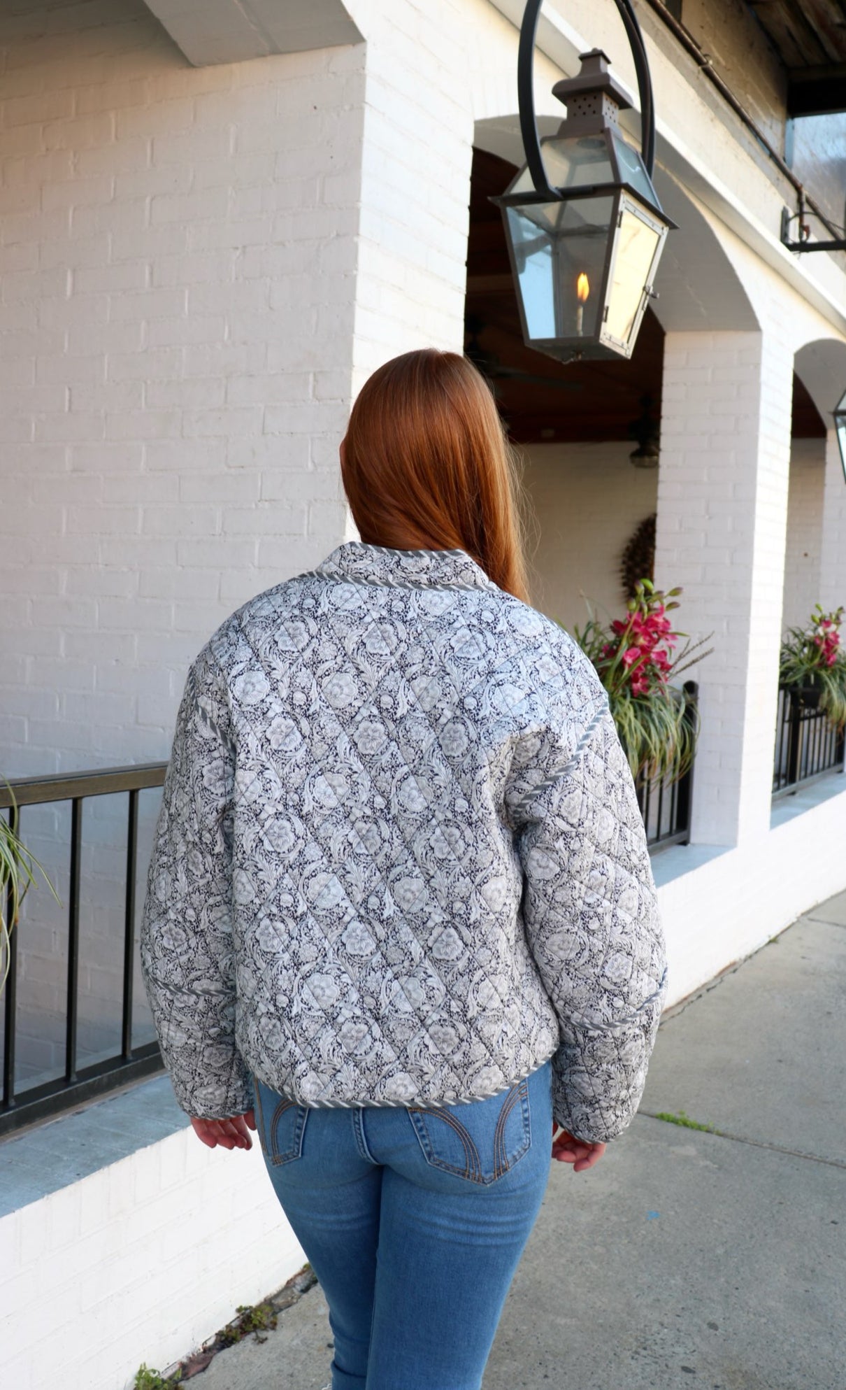 Floral Puffer Jacket image 1
