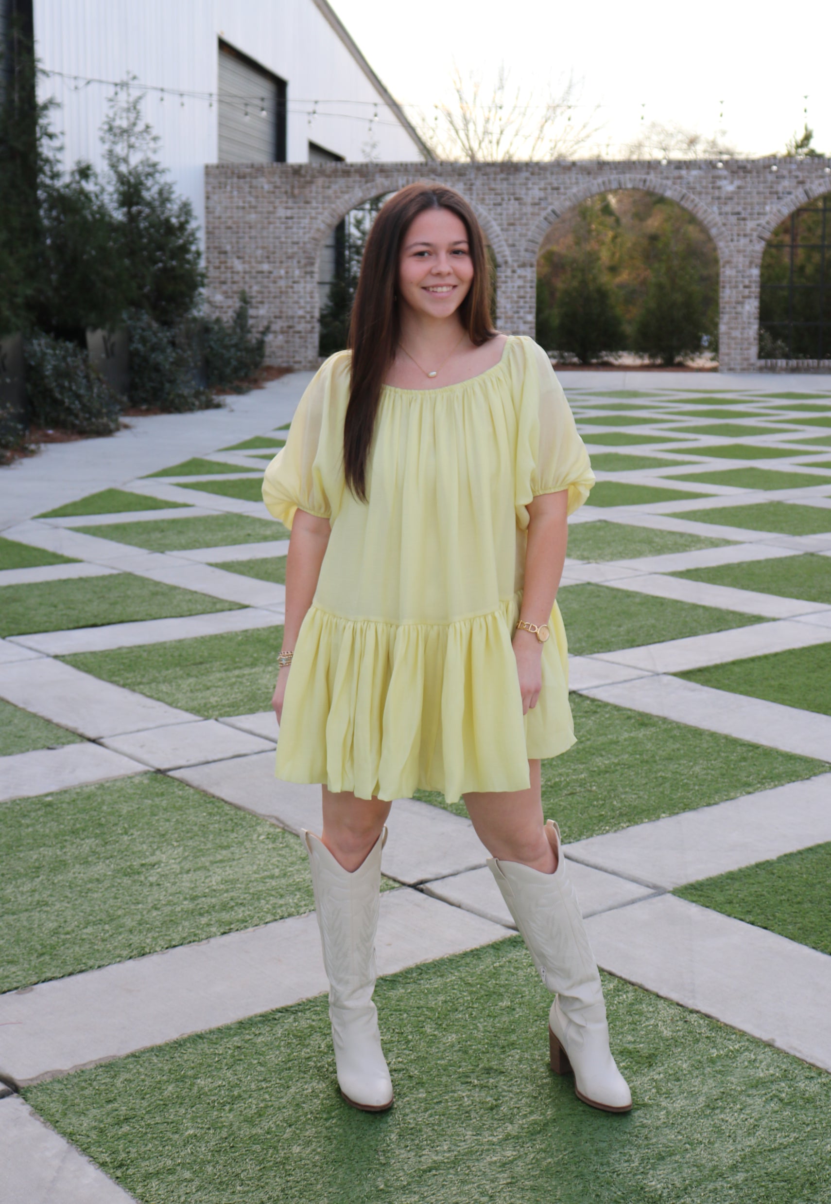 Bubble Hem Dress image 0