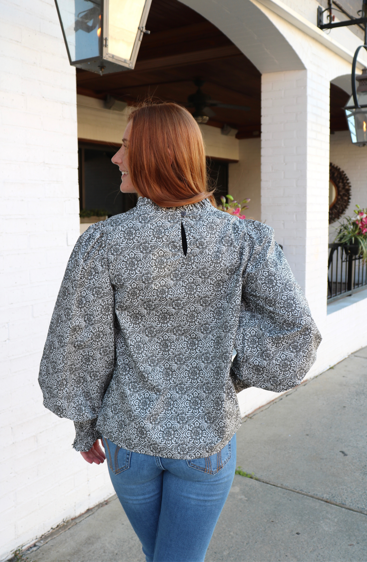 Floral Print Top image 1