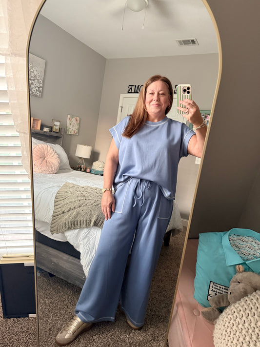 Scuba Contrast Stitch Lounge