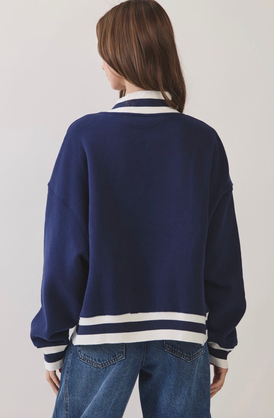 Southern Varsity Mock Neck Sweatshirt
