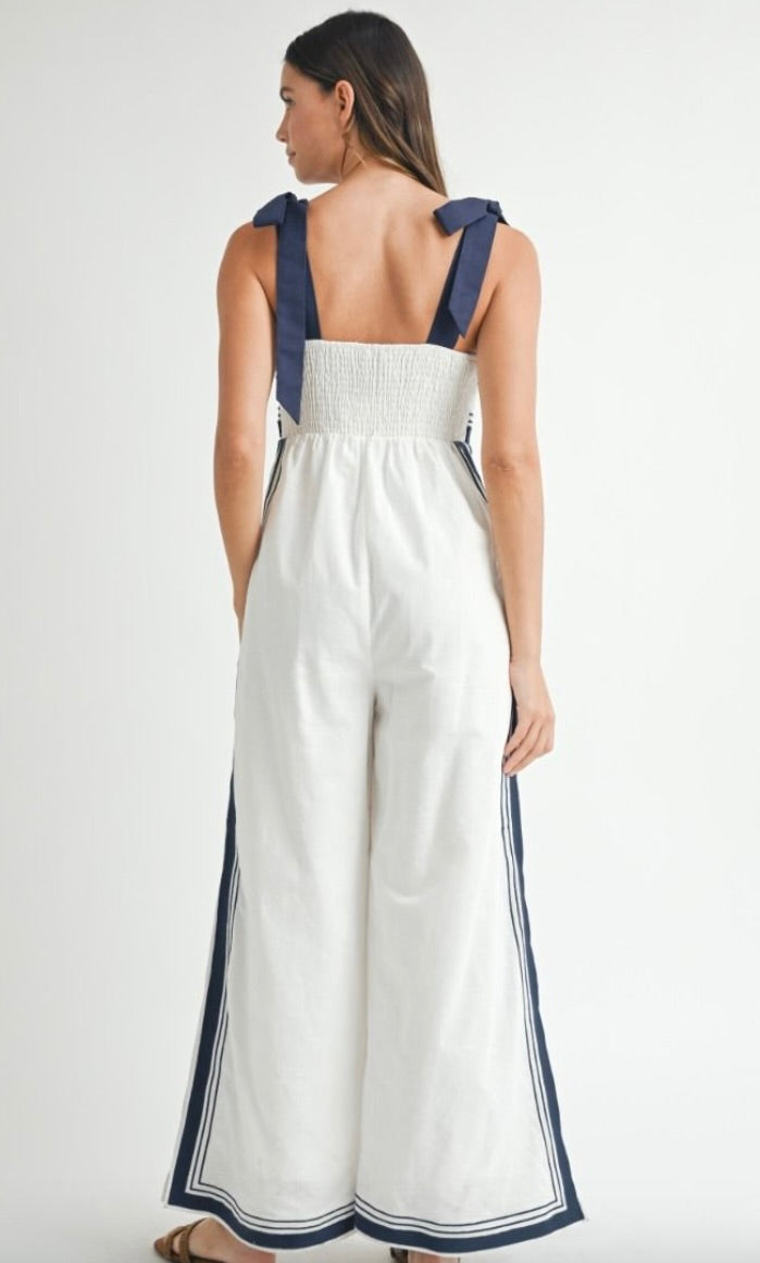 Linen Blend Jumpsuit image 1
