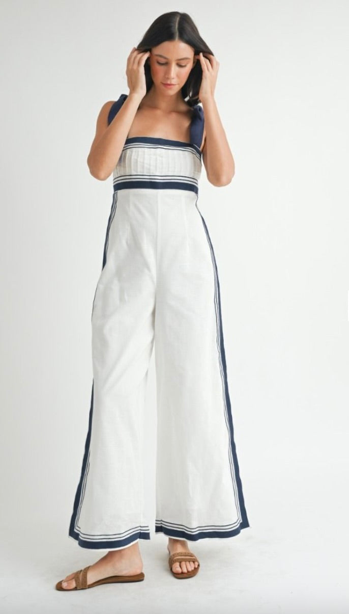 Linen Blend Jumpsuit image 0