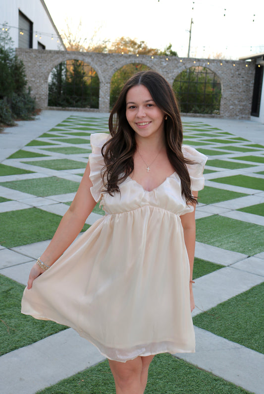 Ivory Mini Dress image 0