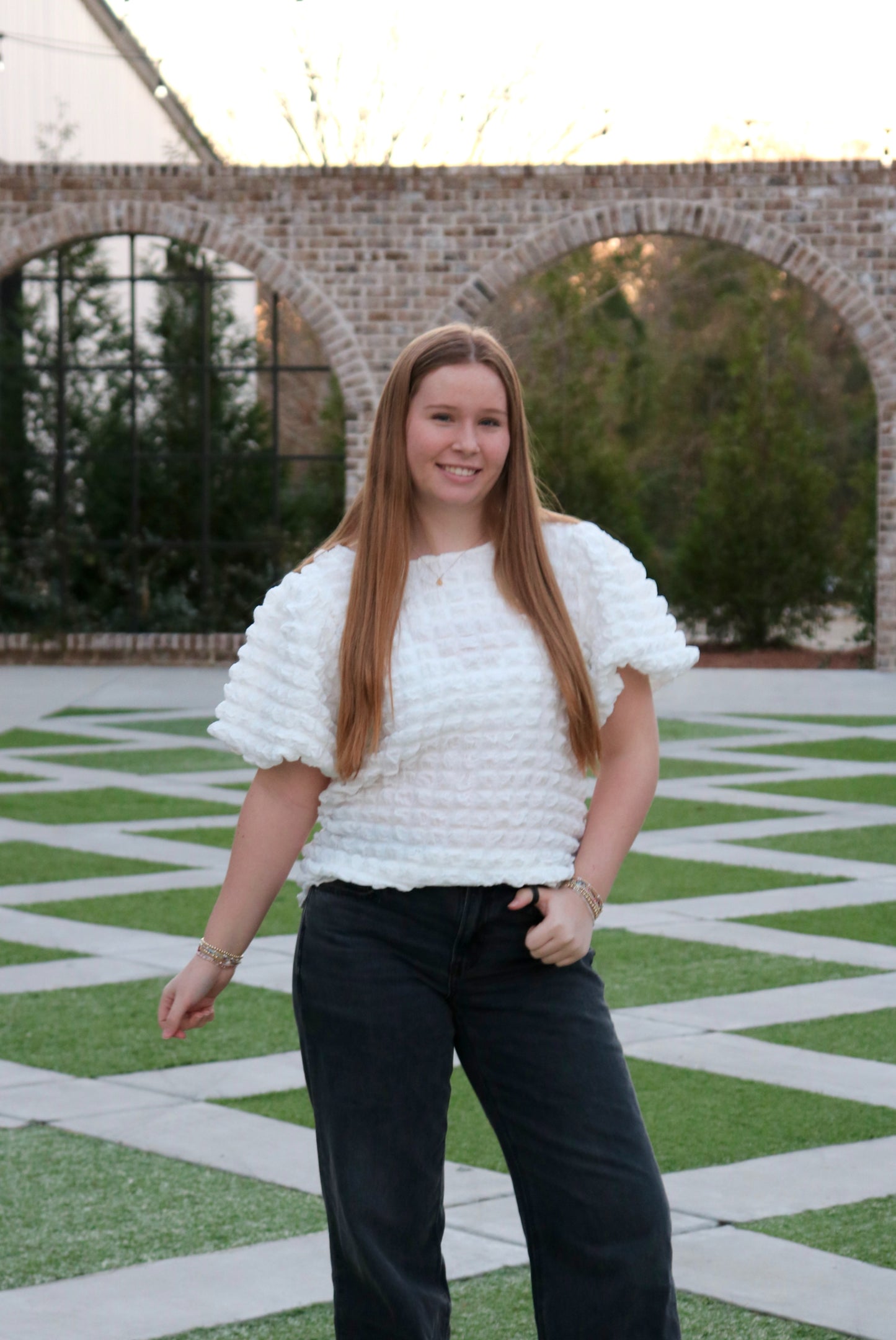 Bubble Textured Top image 0