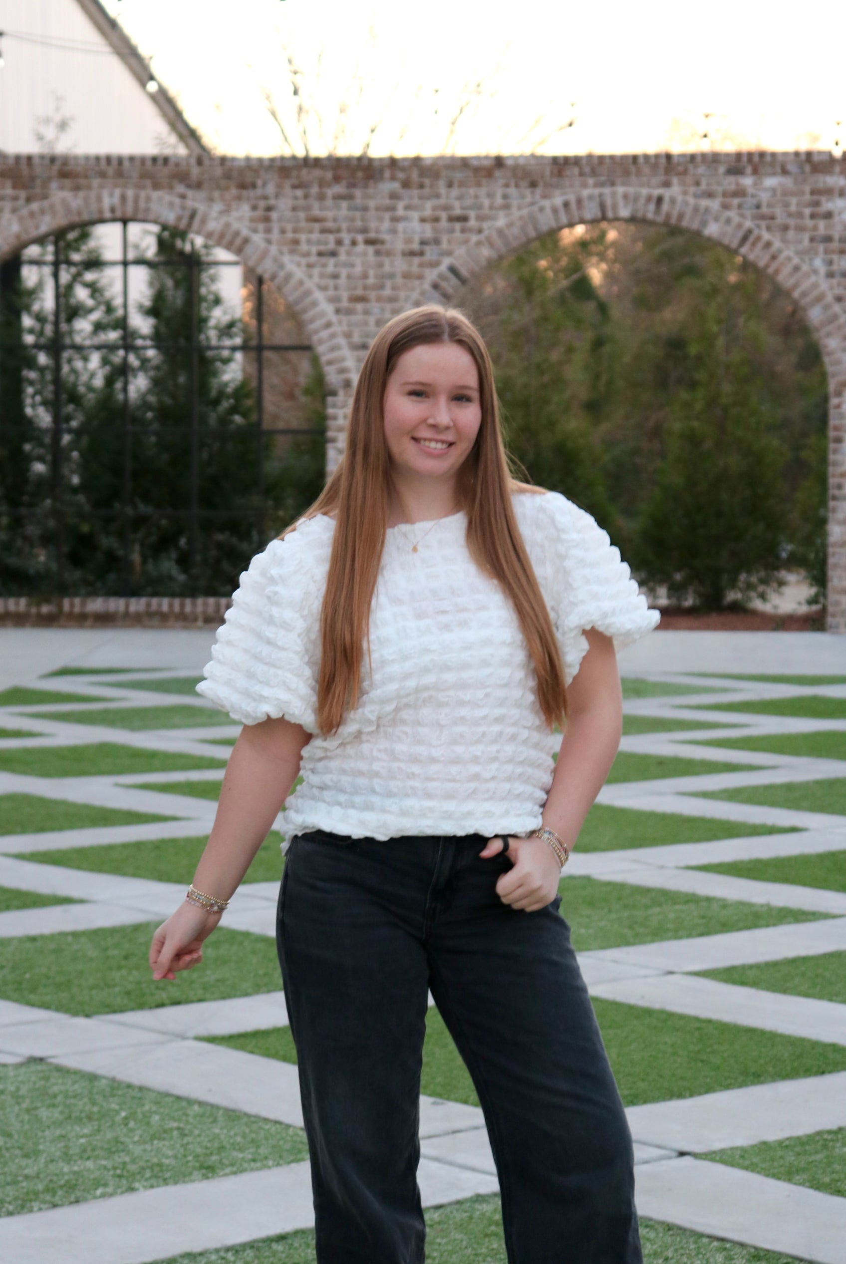 Bubble Textured Top image 0